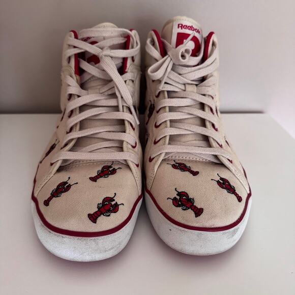 Reebok Reserve Lobster Harvest Prime Court Mid Limited Edition Sneakers SAMPLE 9 - Picture 2 of 8